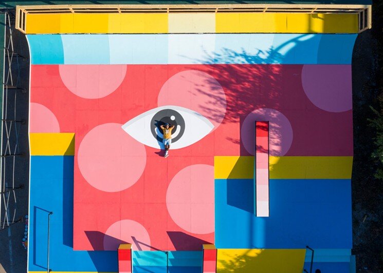 Dallas Artist Drigo Made a Canvas Out of a Skatepark